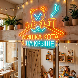 Мишка Кота на крыше