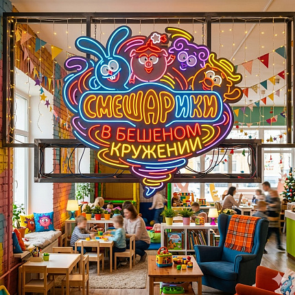 Смешарики в бешеном кружении0