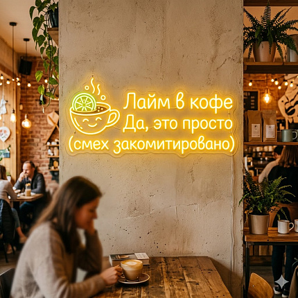 Лайм в кофе Да, это просто (смех закомитировано)0