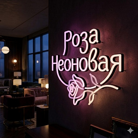 Роза Неоновая
