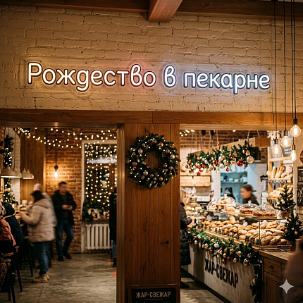 Рождество в пекарне0