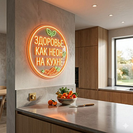 Здоровье, как неон на кухне